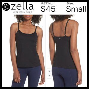 Zella Workout tank, Black Cami, Athletic top GUC